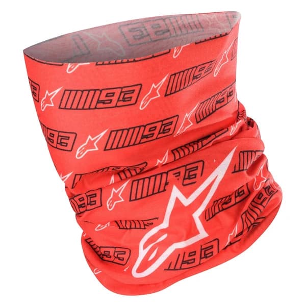 Bandana ALPINESTARS MM93 NECK TUBE Rosu/Negru/Alb