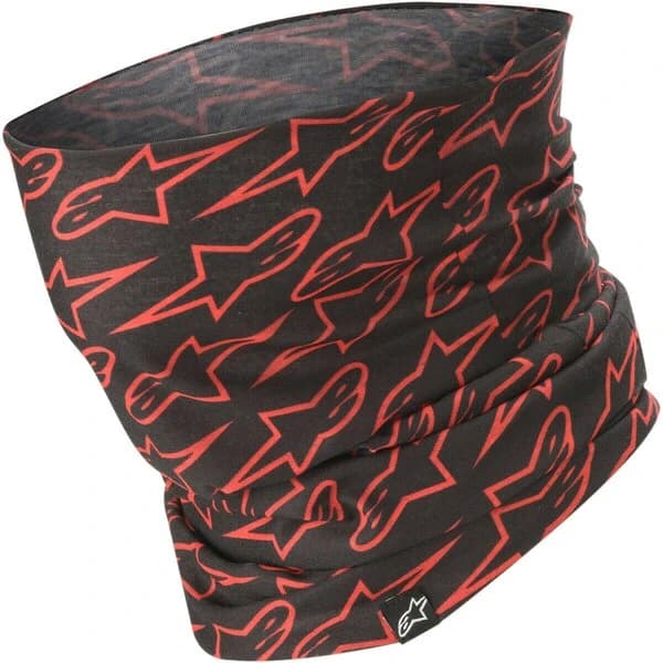 Protectie gat Alpinestars ASTARS Neck Tube Negru/Rosu