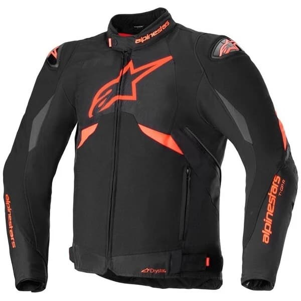 ALPINESTARS T-GP R V3 Drystar Negru/Rosu fluo