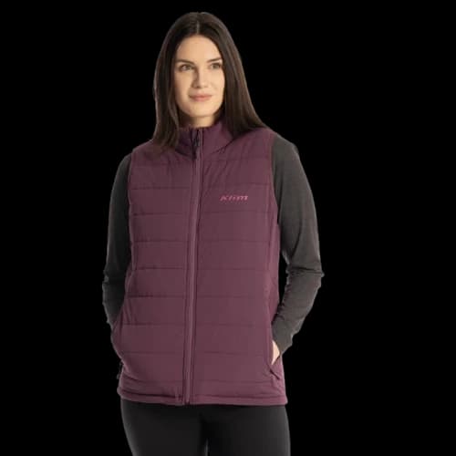 Klim Waverly Stretch Insulated Vest Italian Plum