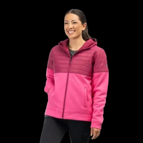 Klim Granite Canyon Insulated Hoodie Punch Pink - Raspberry Radiance