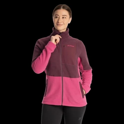 Klim Darby Canyon Fleece Jacket Fuchsia Red - Italian Plum