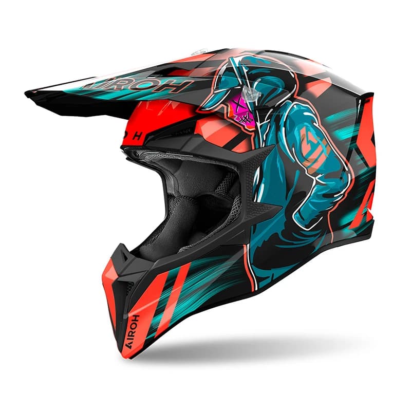 Airoh WRAAAP CYBER ORANGE GLOSS