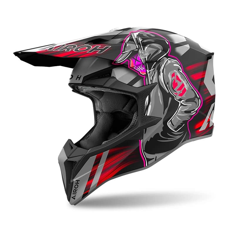 Airoh WRAAAP CYBER RED MATT