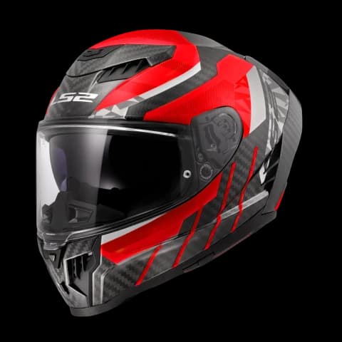 LS2 FF807 DRAGON TRAX RED
