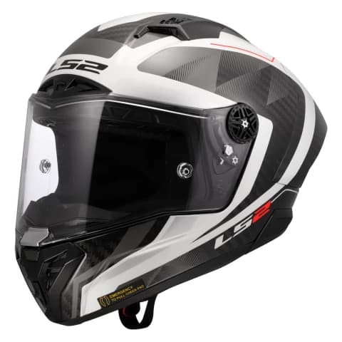 LS2 FF805 THUNDER GP AERO RAUTE WHITE GREY-06