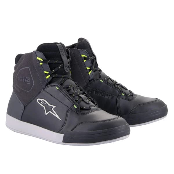 ALPINESTARS CHROME DRYSTAR Negru/Gri/Galben fluo