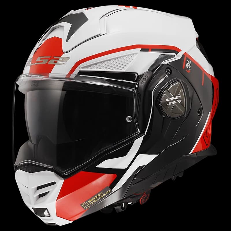 LS2 FF901 ADVANT X METRYK WHITE RED-06