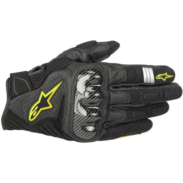 Alpinestars SMX-1 AIR V2 Negru/Galben fluo